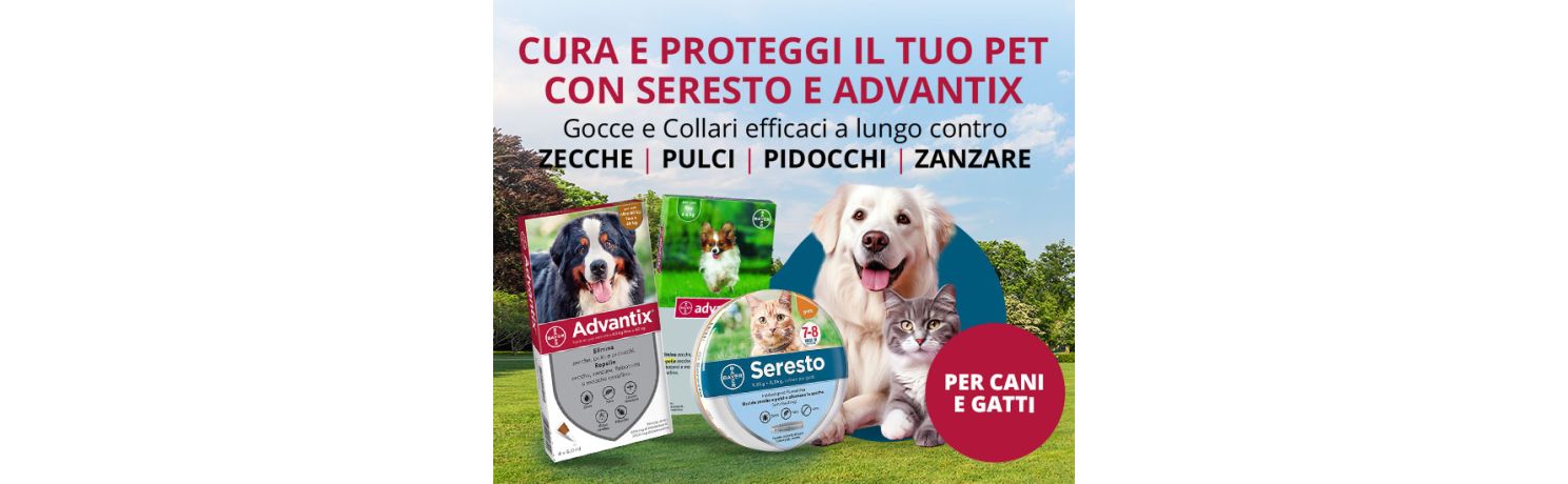 Proteggi il tuo PET con Seresto e Advantix: Antiparassitari Efficaci per Cani e Gatti