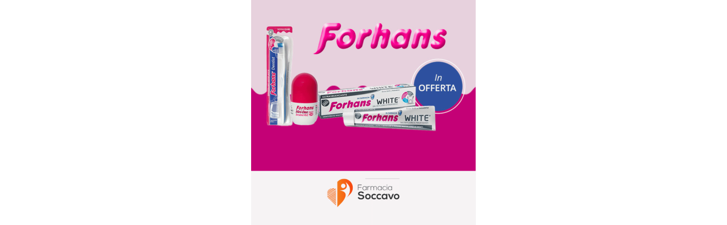 Igiene Orale a Ottimo Rapporto Qualità-Prezzo con Forhans su FarmaciaSoccavo.it