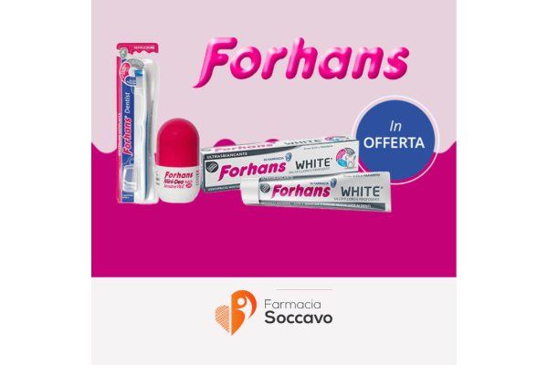 Igiene Orale a Ottimo Rapporto Qualità-Prezzo con Forhans su FarmaciaSoccavo.it