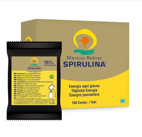 Spirulina Marcus Rohrer Ricarica 180 Compresse