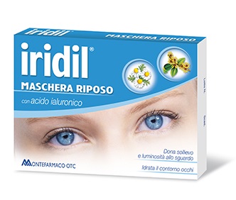 Iridil Masch.riposo Occhi 4pezzi