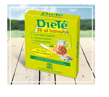Nathura Dieté Tè Limone Solubile Senza Zucchero 10 Bustine