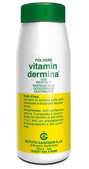 Vitamindermina Polvere Mentolo 100g