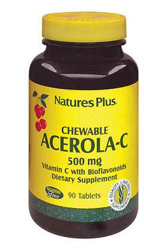Nature's Plus Acerola C 500 mg 90 Tavolette