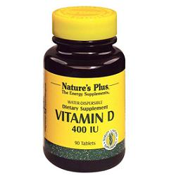 NaturesPlus Vitamina D 400 UI idrosolubile 90 Tavolette