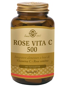 Rose vita c500 100 Tavolette solgar