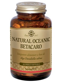 Natural oceanic betacarotene 60 perle