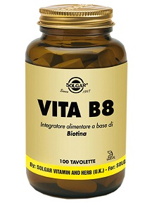 Vita b 8 100 Tavolette solgar