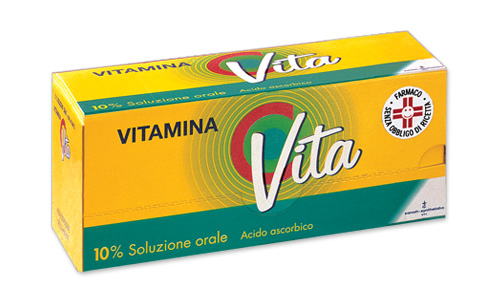Vitamina C Vita 1g Acido Ascorbico Soluzione Orale 10 Flaconcini