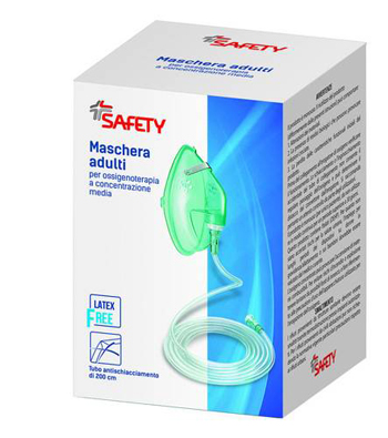 Maschera ossig.safety