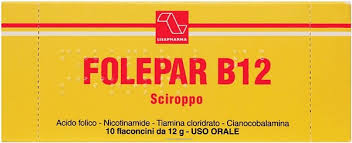 Folepar b12 10fl Sciroppo 12g
