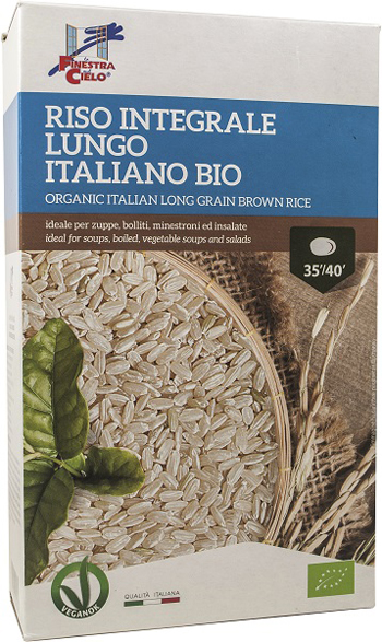 Riso integrale tondo bio 1000g