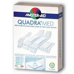 Cerotto Master Aid Quadra Dermoattivo Formati Assortiti 20 Pezzi