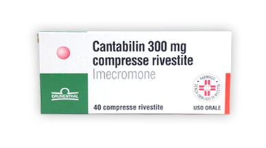 Cantabilin 40 compresse riv 300mg