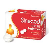 Sinecod Tosse Sedativo 18 Pastiglie Senza Zucchero per Tosse Secca 5mg