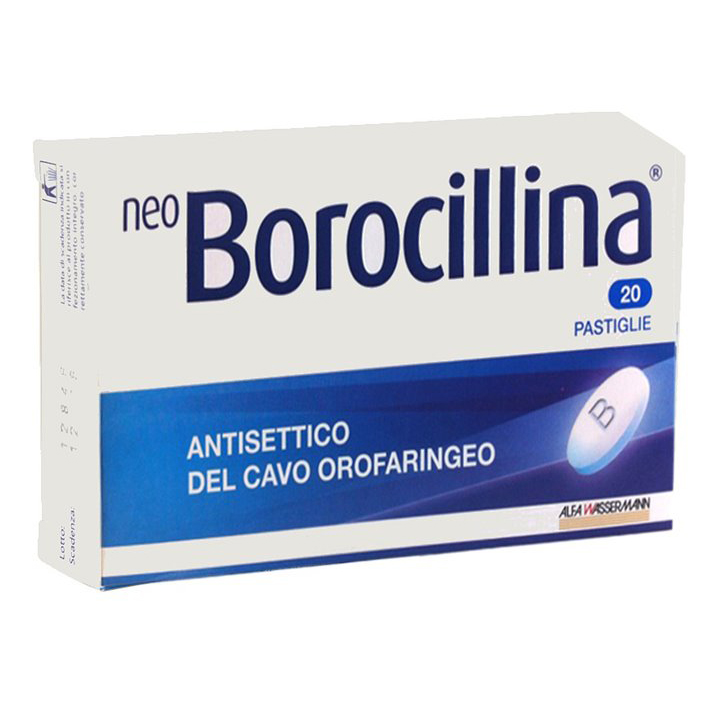 Neoborocillina 20 pastiglie da 1,2+20mg