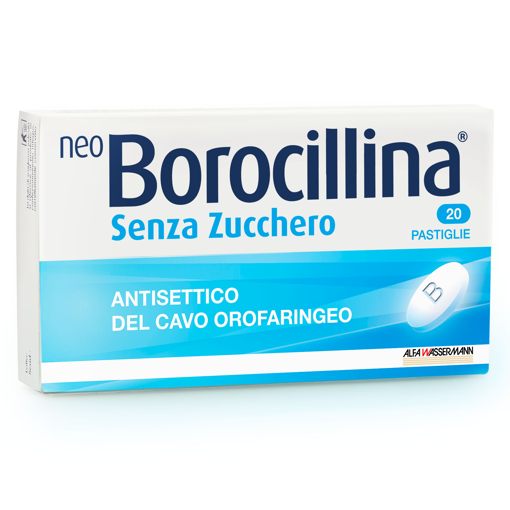 Neoborocillina 20 Pastiglie Senza Zuccheri