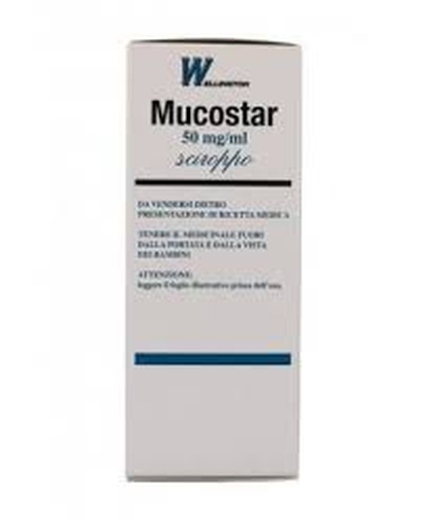 Mucostar 50 mg/ml sciroppo