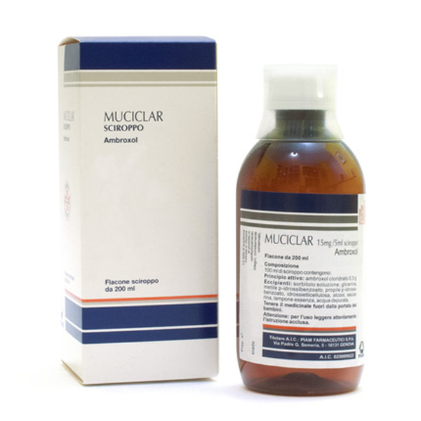 Muciclar Sciroppo 200ml