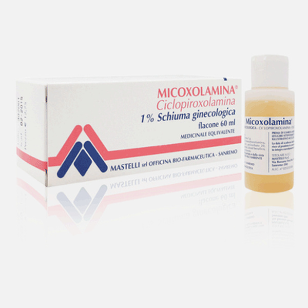 Micoxolamina schiuma gin.60ml