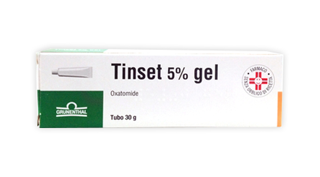 Tinset gel 30g 5%