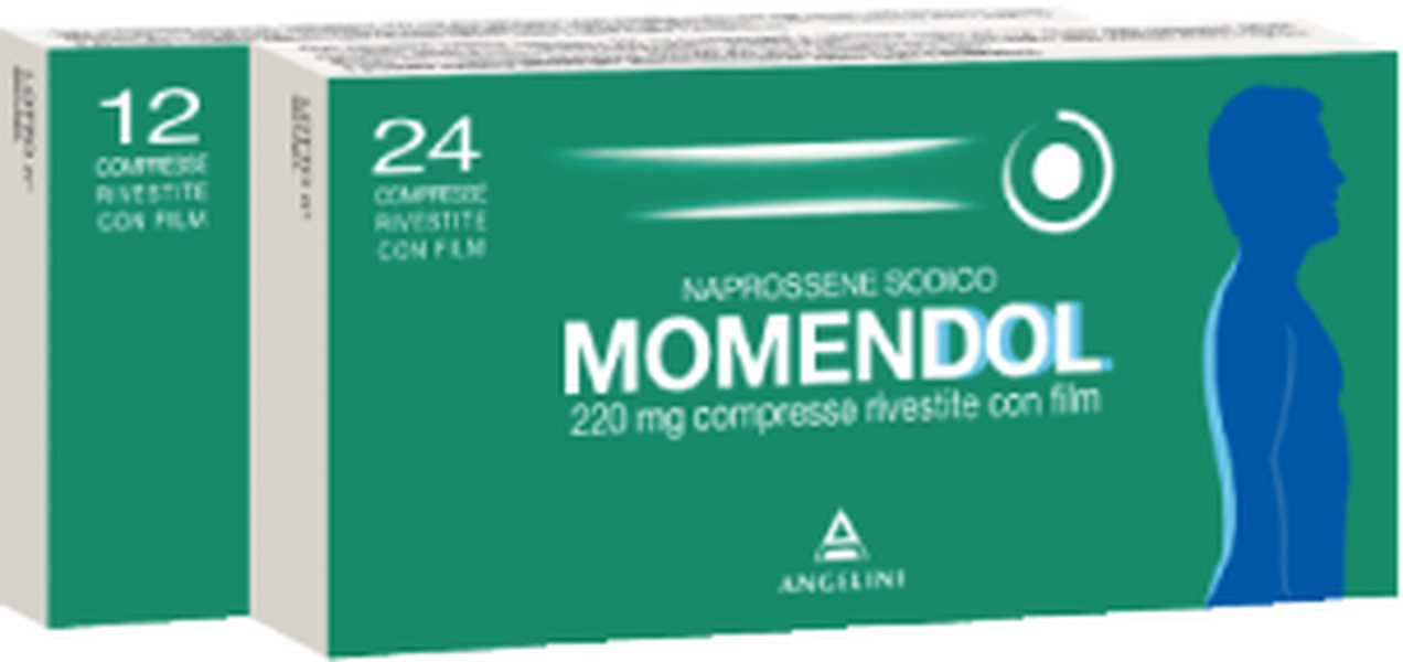 Momendol 24 Compresse Riv.220mg