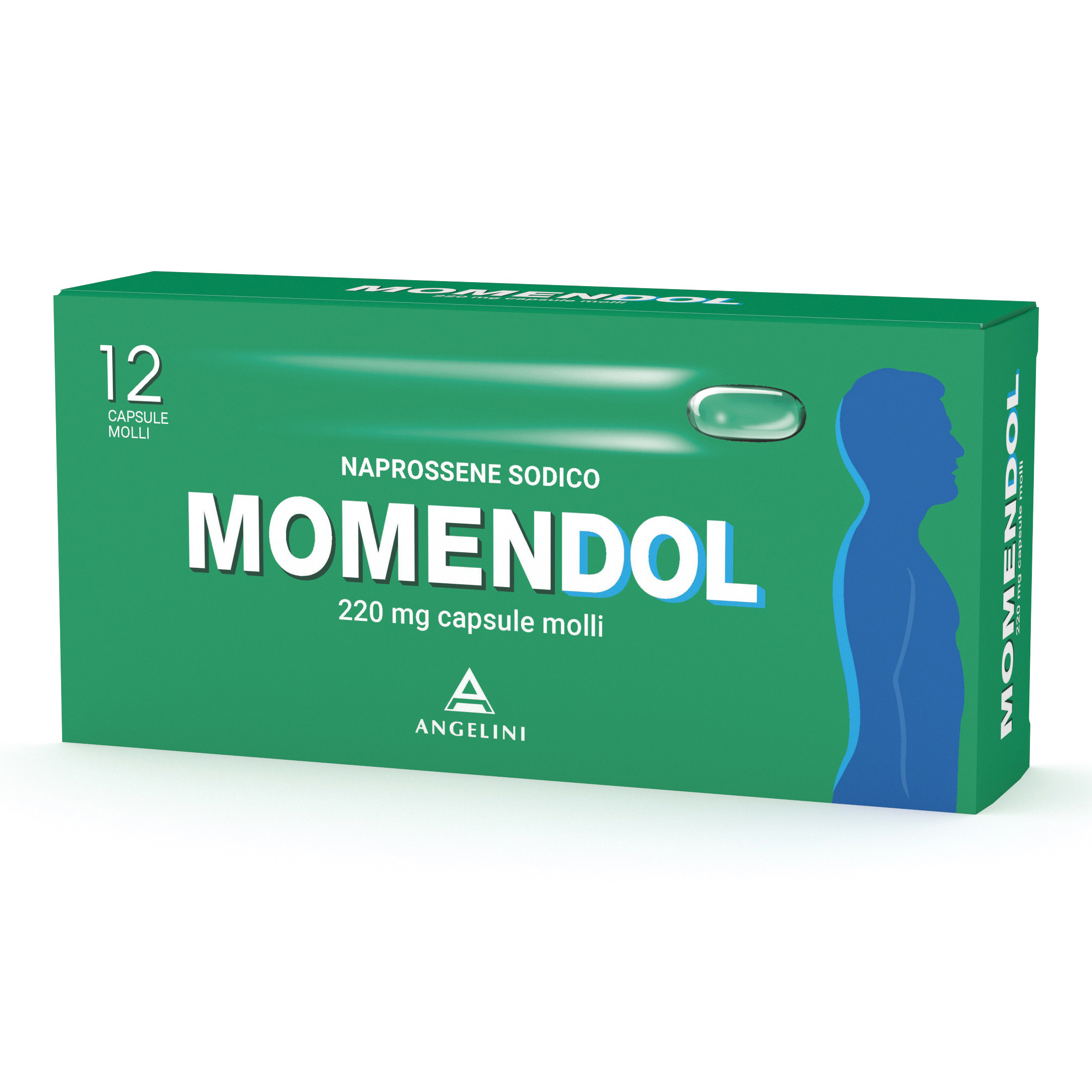 Momendol 12 Compresse Molli 220mg