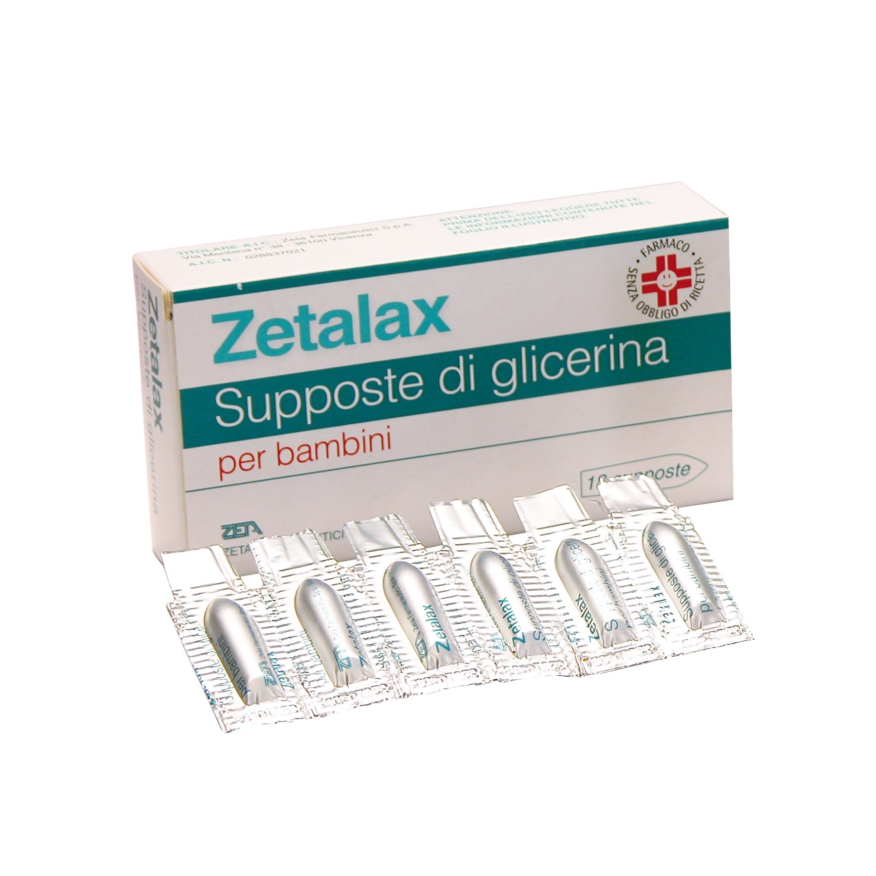 Zetalax Bambini 18 Supposte 1.375mg