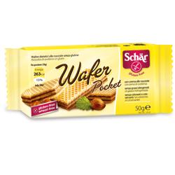 Schar Wafers Pocket Nocciole 50g
