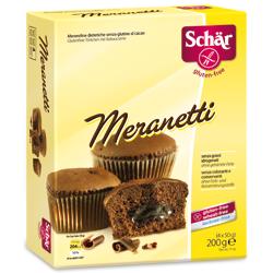Schar Meranetti Tortina con Crema di Gianduia 4 x 50g
