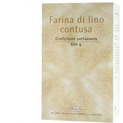 Farina lino s/vuoto 250g sella