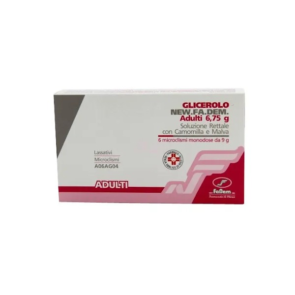Glicerolo c/m 6 mclis 9g fadem