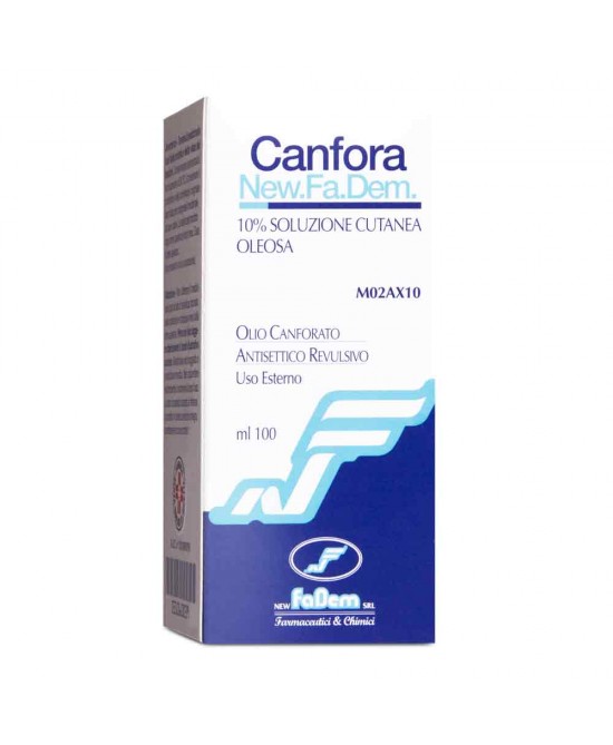Olio canfor.10% 100ml fadem