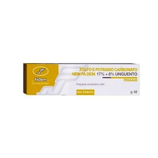 Solfo Alcal Unguento Helm Fadem 30G