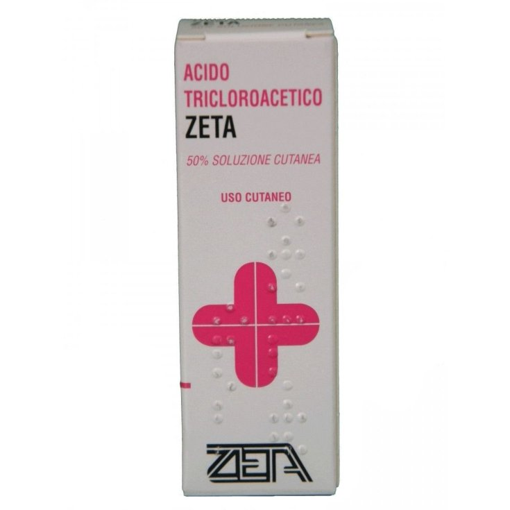 Acido tricloroacetico zeta 50% soluzione cutanea