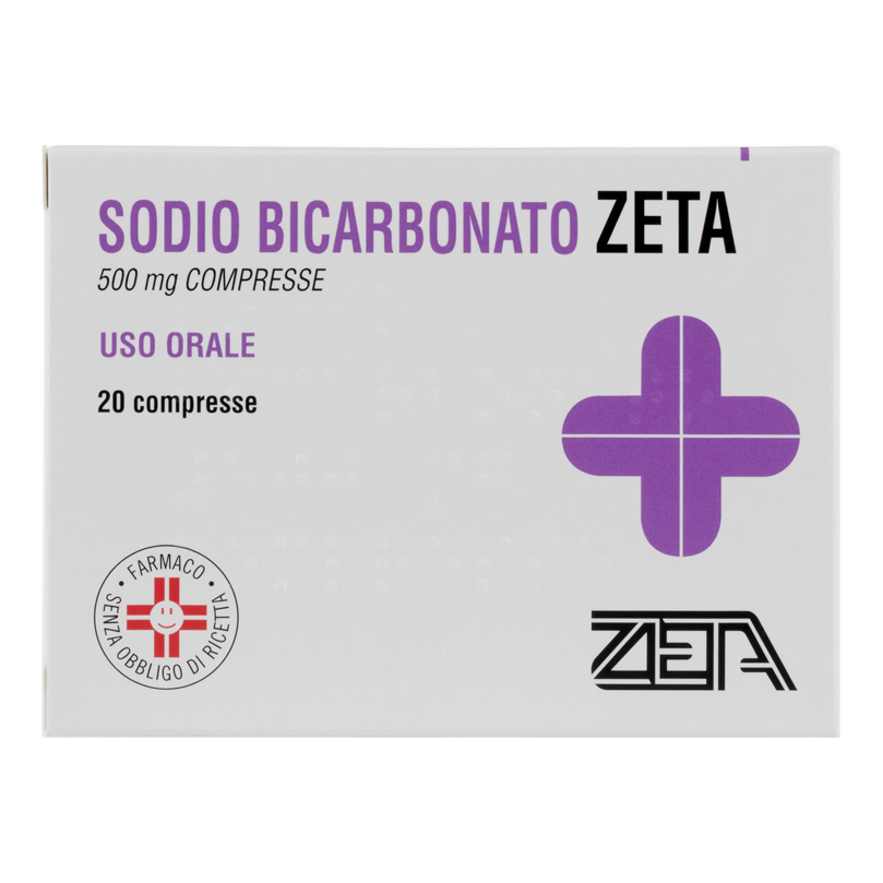 Sodio Bic. 500mg 20 Compresse Zeta
