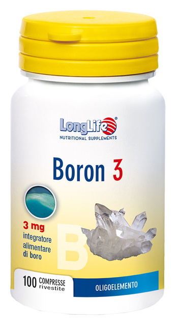 Longlife Boron 100 Compresse 3mg