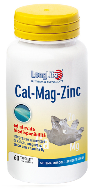 Longlife Cal-Mag-Zinc 60 Tavolette