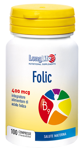 Longlife Folic 100 Compresse 400mcg