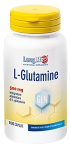Longlife L-glutamine 100 Capsule