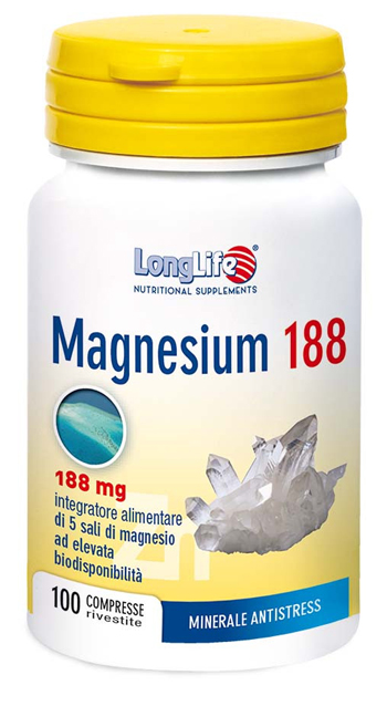 Longlife Magnesium188mg100 Compresse