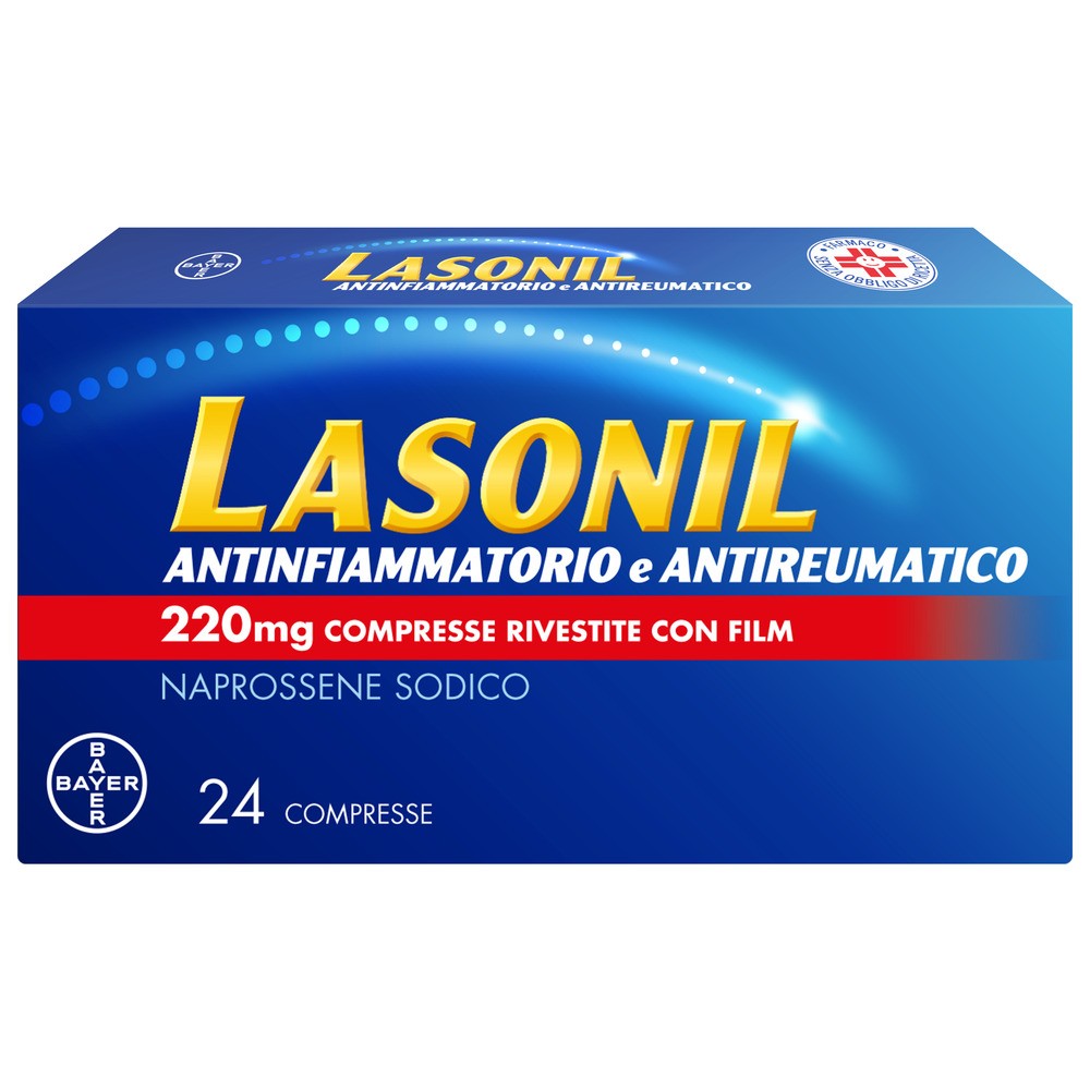 Lasonil Antidolorifico e Antinfiammatorio contro Dolore 24 Compresse