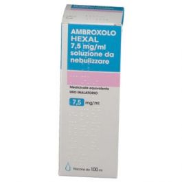 Ambroxolo Hexal 7,5 mg/ml Soluzione da Nebulizzare 100 ml