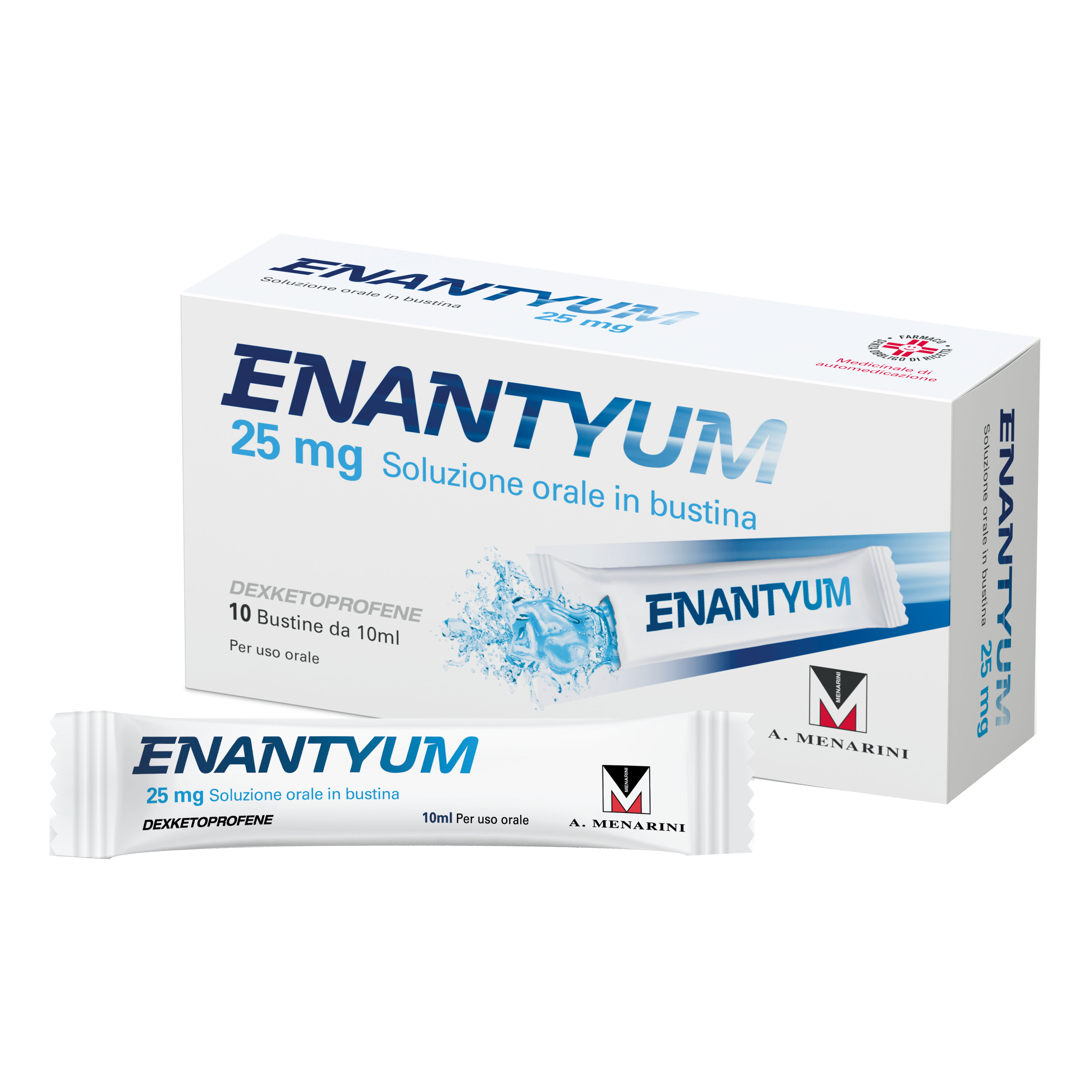 Enantyum os 10 bustine 25mg 10ml