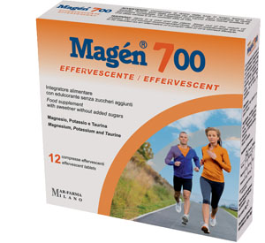 Magen 700 12 Compresse Efferv.