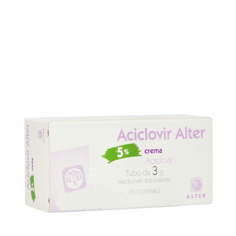 Aciclovir crema 3g 5% alter