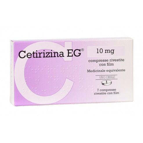 Cetirizina 10mg 7 Compresse Eg