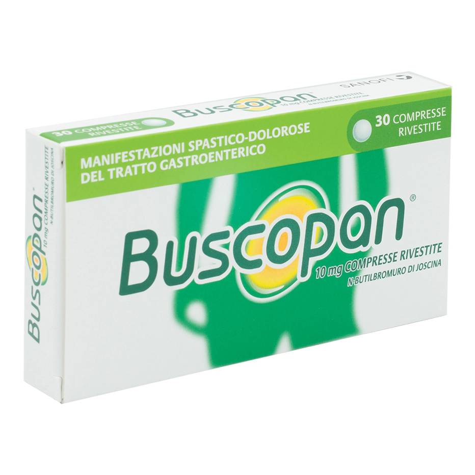 Buscopan 10 mg compresse rivestite buscopan 10 mg supposte n-butilbromuro di joscina