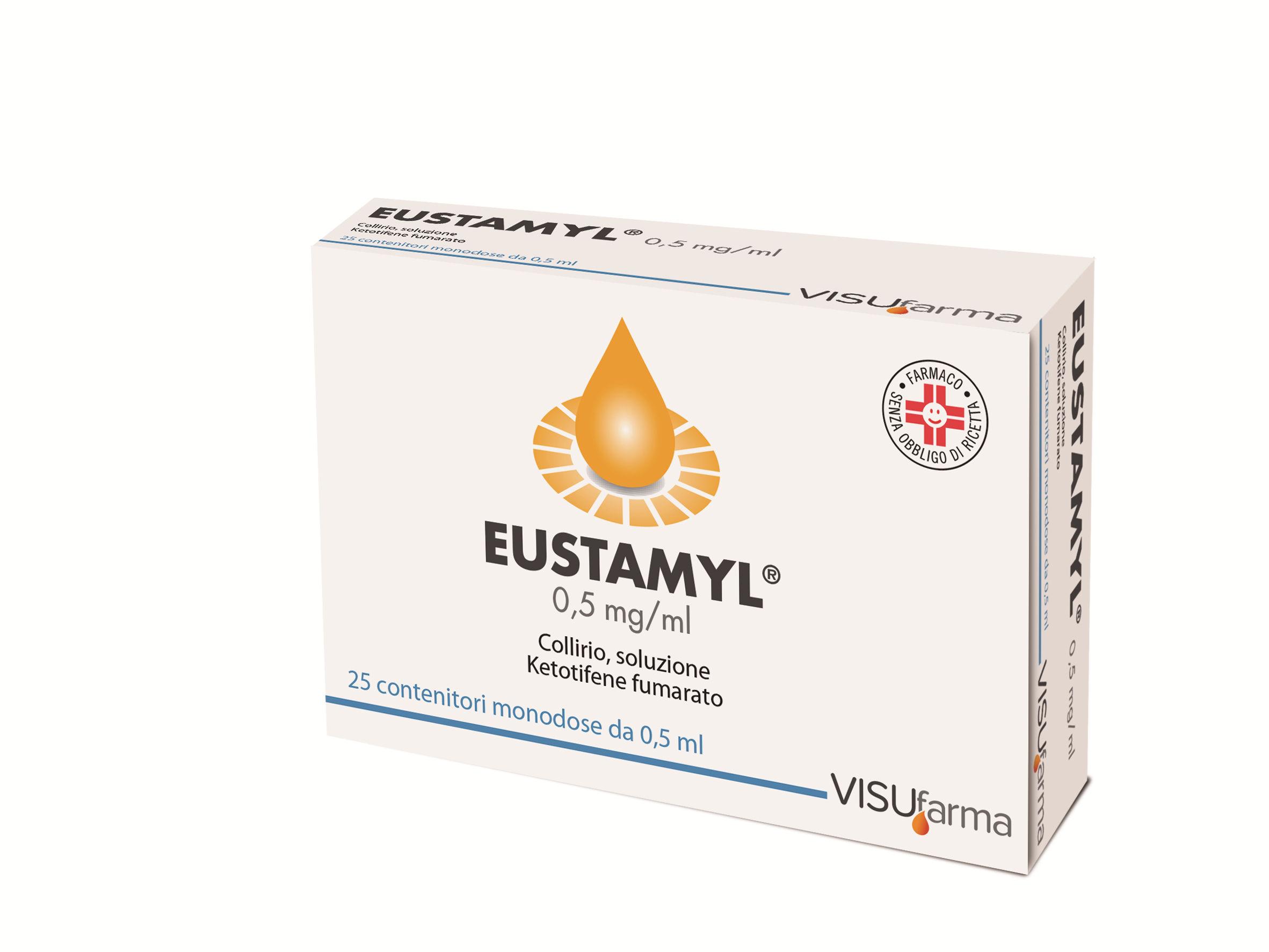 Eustamyl Collirio 25 Flaconcini 0,5ml 0,05%