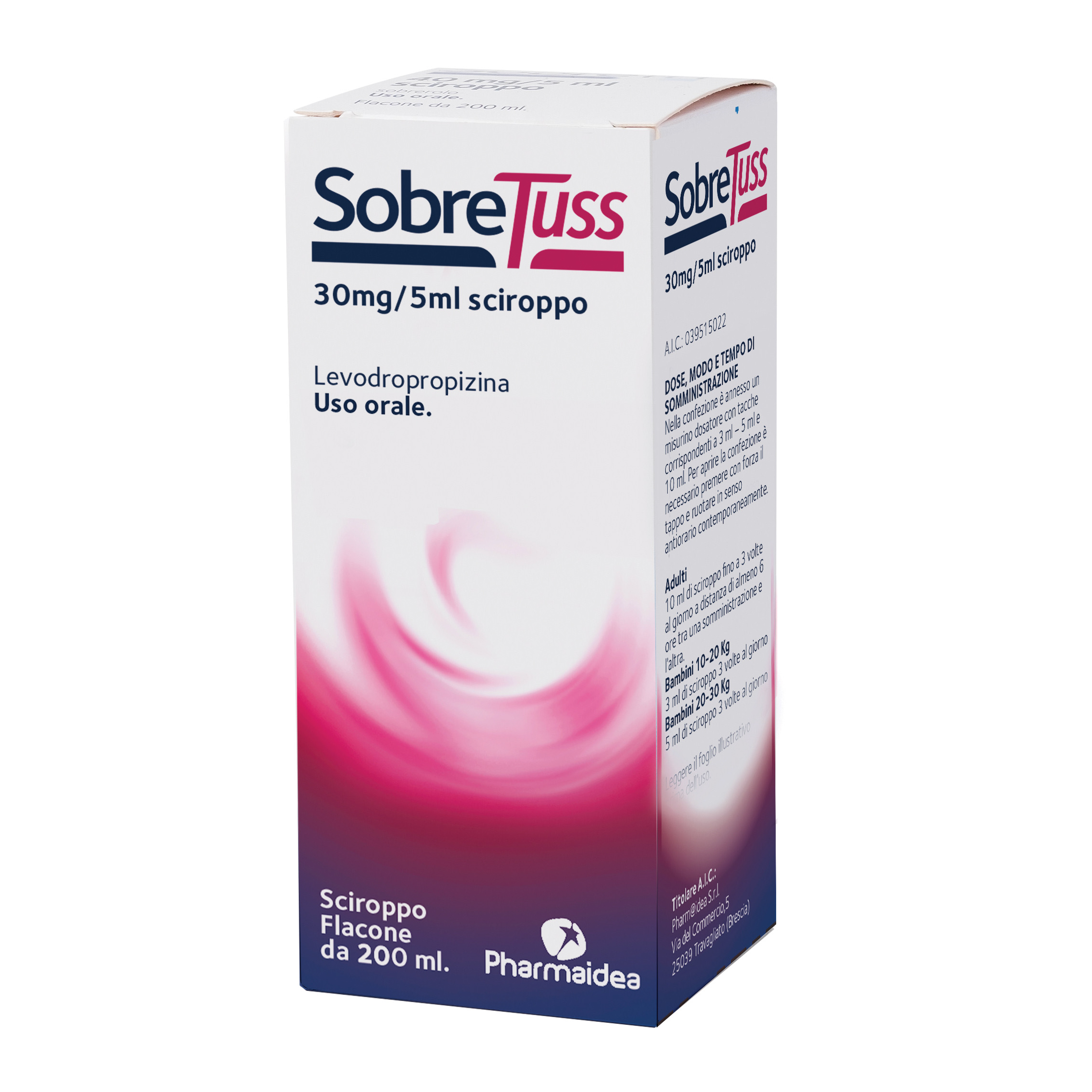 Tusselim sedativo tosse 30 mg/5 ml sciroppo levodropropizina